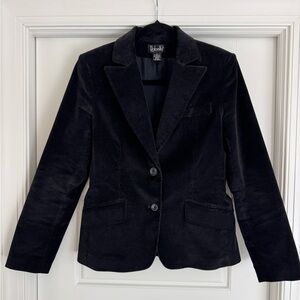 Rafaella Black Corduroy Women's Blazer